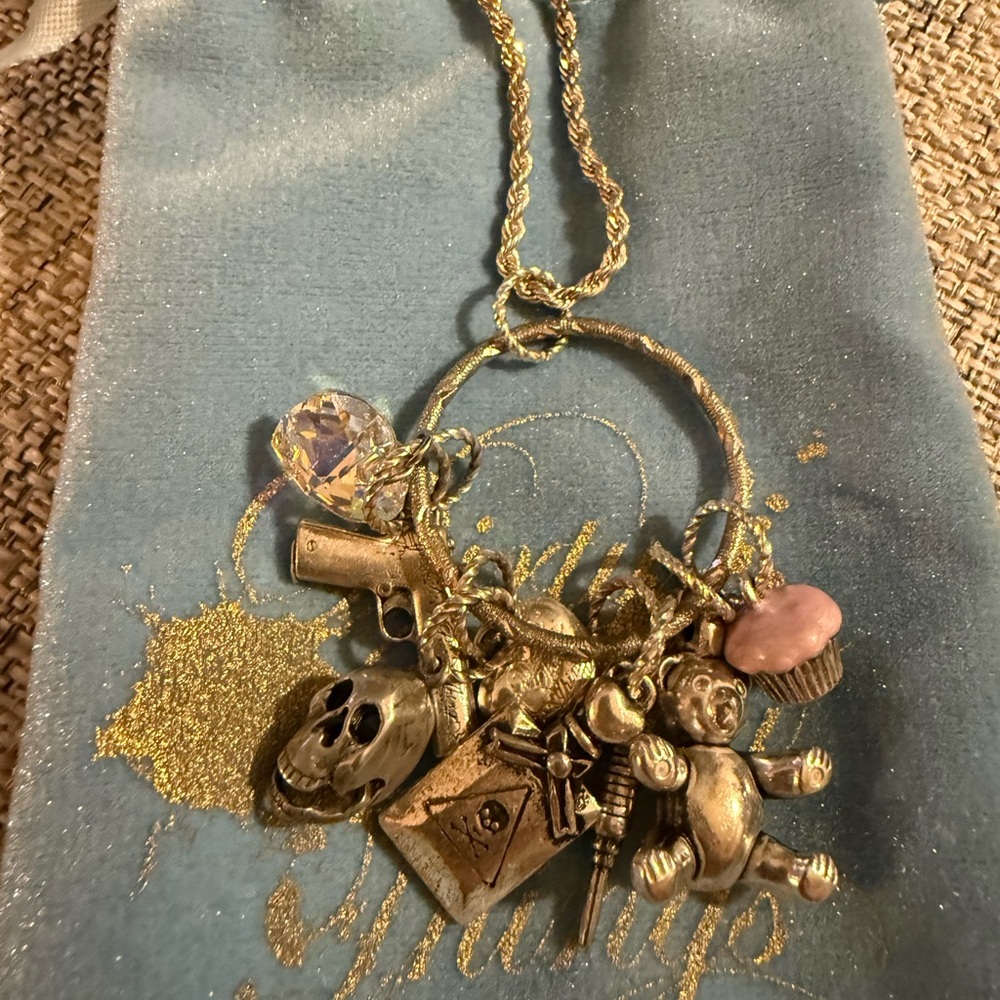 Dirty Pretty Things Charming Silver Pendant Necklace